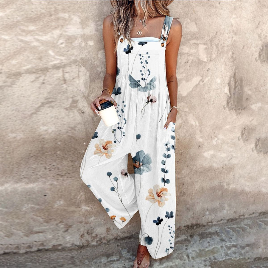 Floral jumpsuits