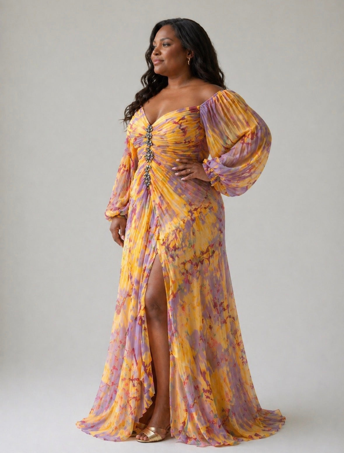 Ivy & Grace™ | Elegant Dress with V-Neck