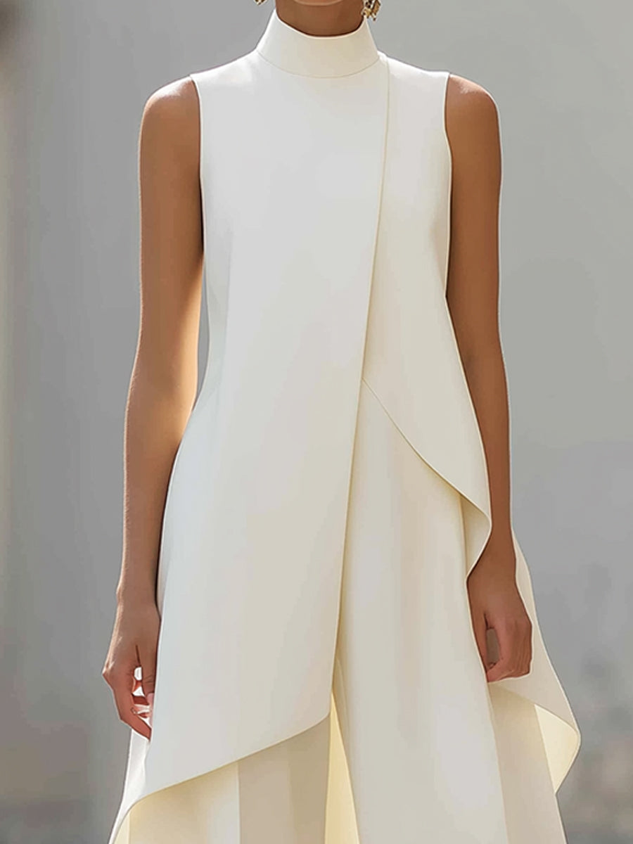 Martina | Wide-Leg Jumpsuit with Elegant Drape