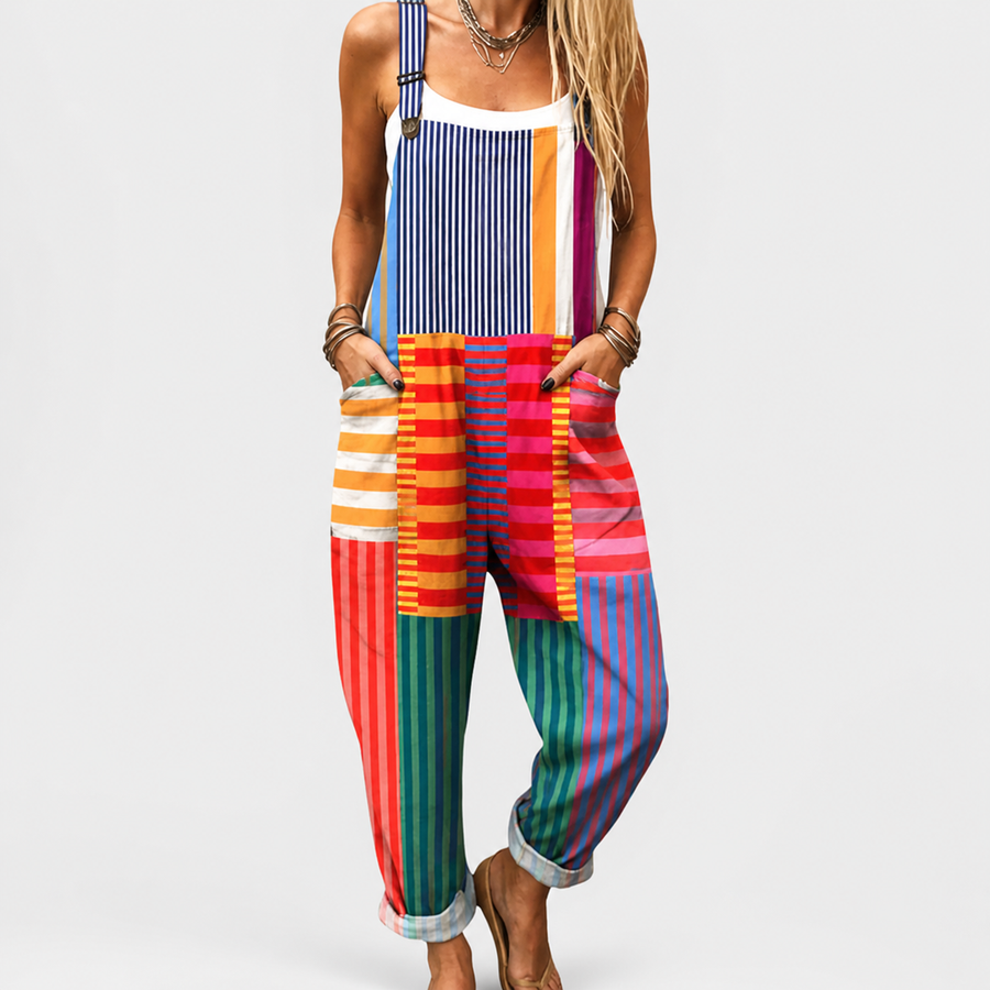 Comfortable Printed Jumpsuit