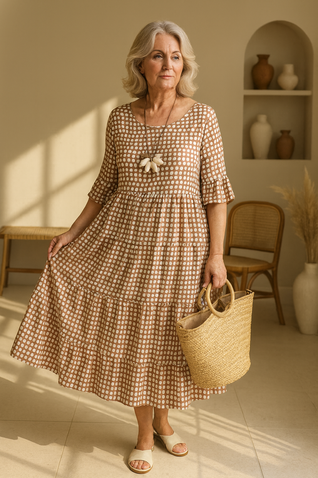 Iris™ | Flattering & Effortless Midi Dress