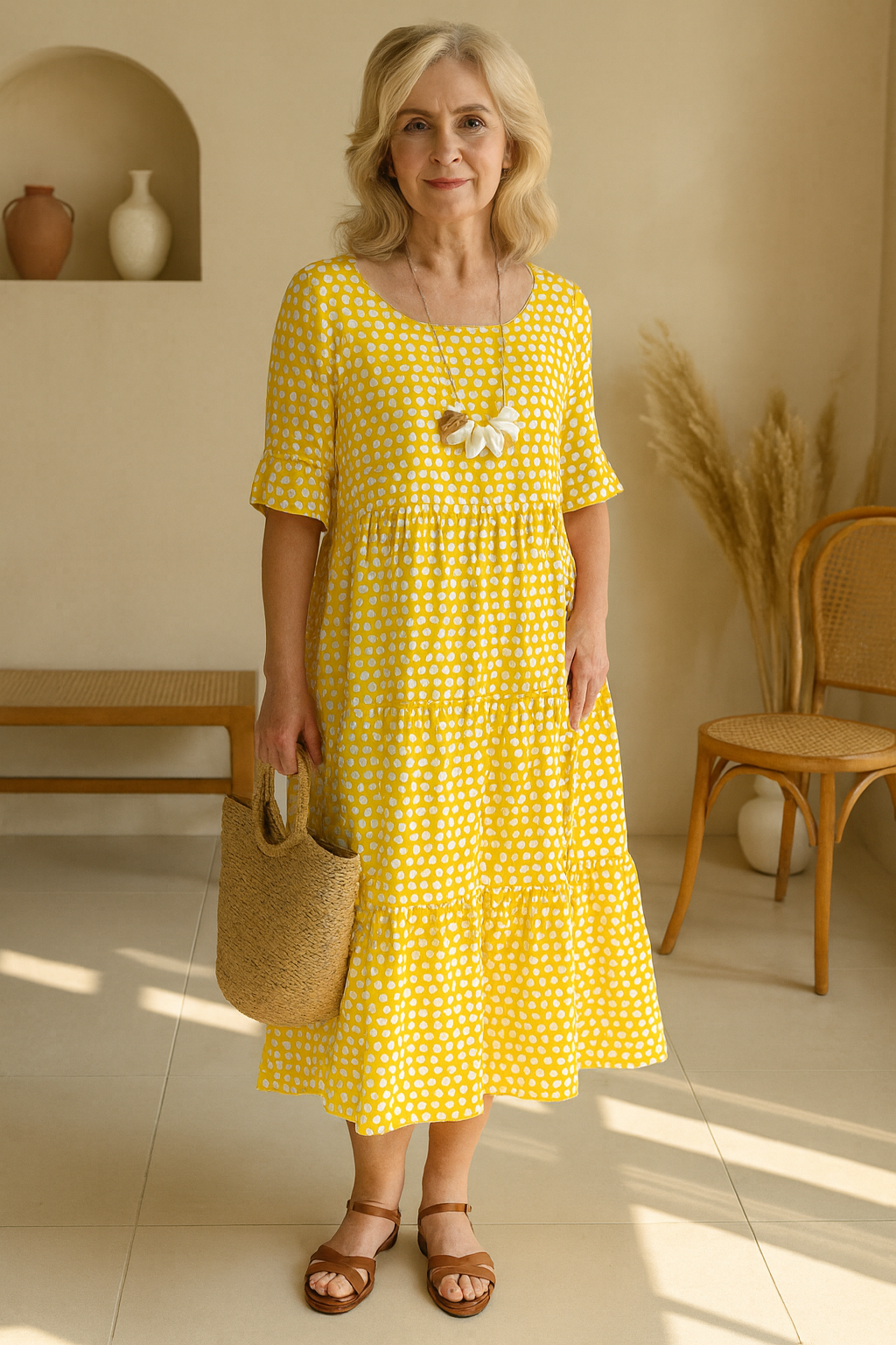 Iris™ | Flattering & Effortless Midi Dress