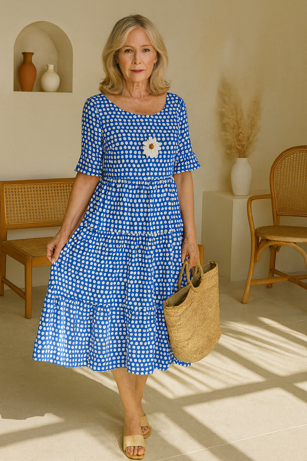 Iris™ | Flattering & Effortless Midi Dress