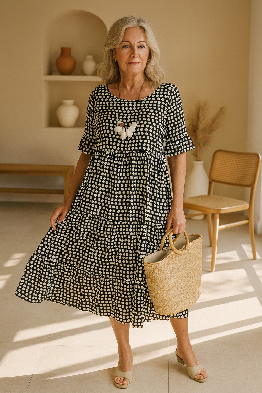 Iris™ | Flattering & Effortless Midi Dress