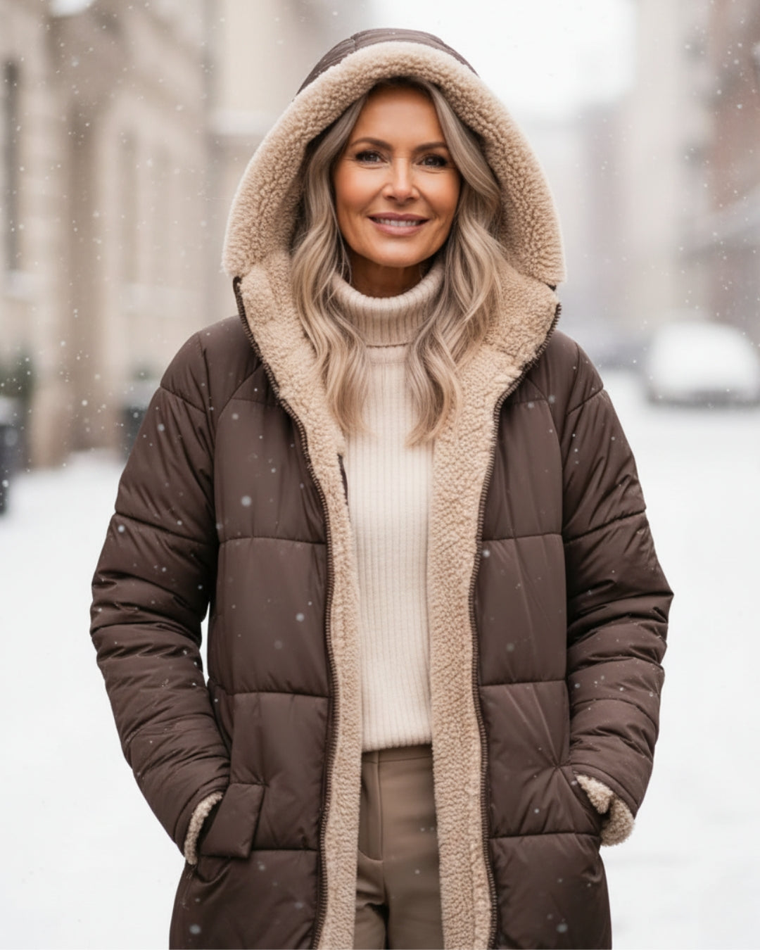 Sheena™ | Thermal Windproof Quilted Coat