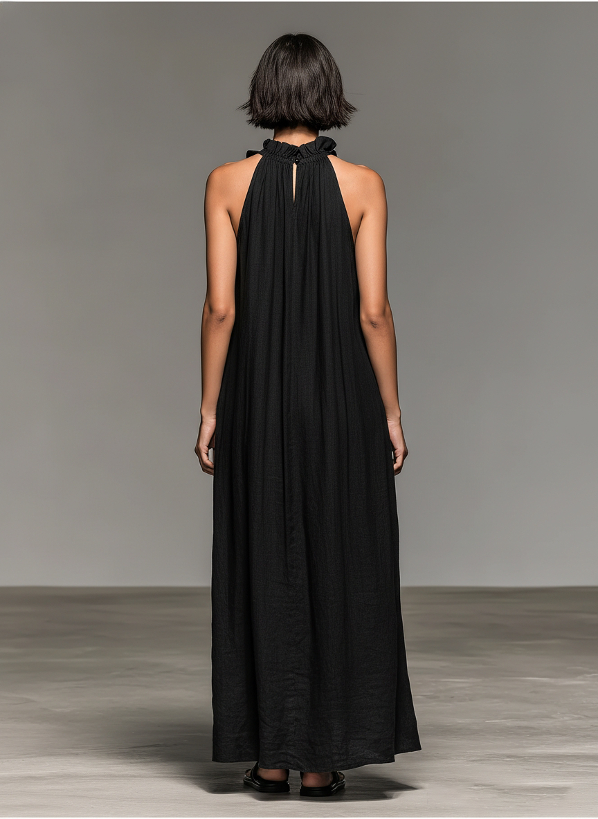 LUA | MAXI DRESS WITH POCKETS