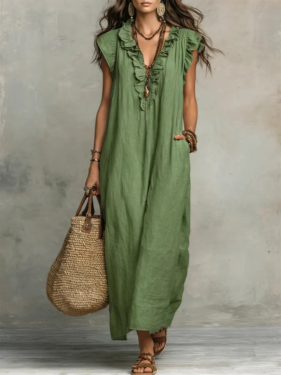 Alya | Long Bohemian Dress