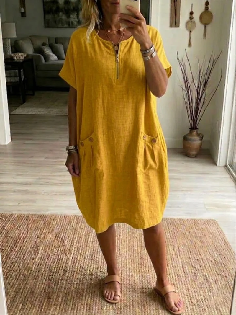 Tessa – Dress with Zipper