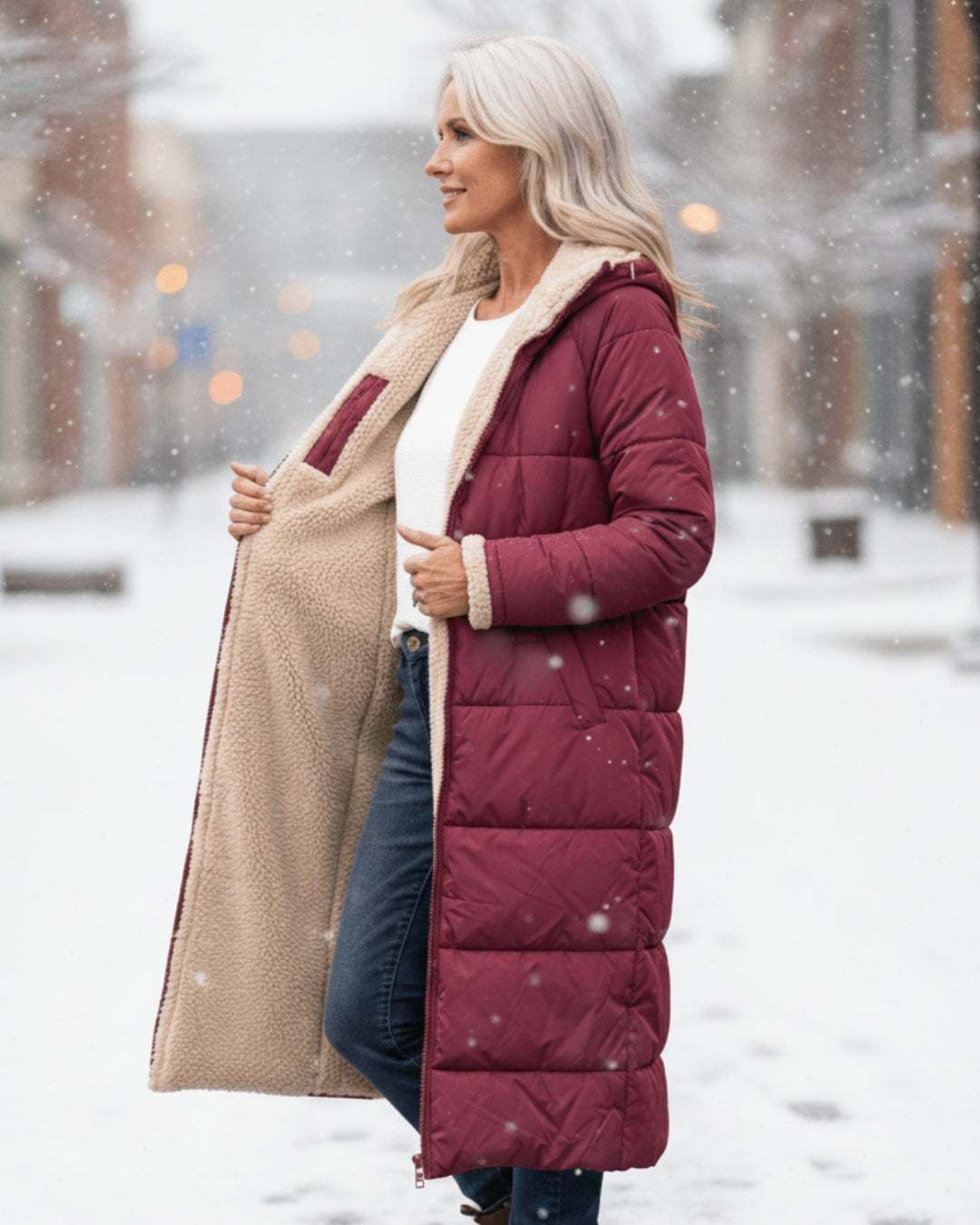 Sheena™ | Thermal Windproof Quilted Coat
