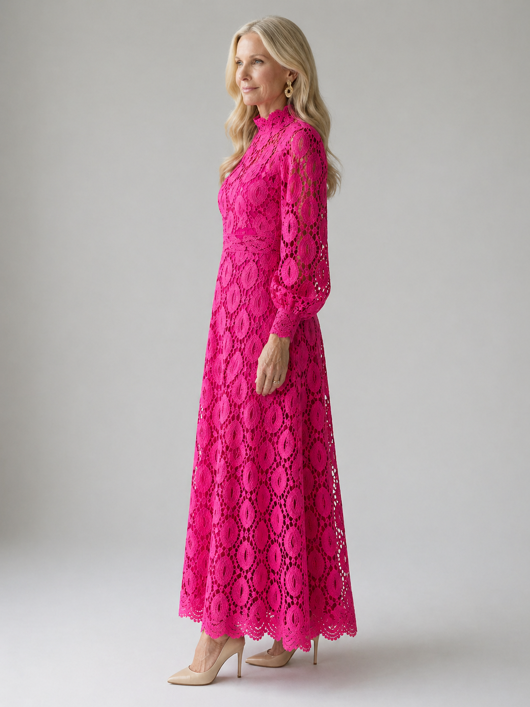 Ivy & Grace™ | Lace Midi Dress