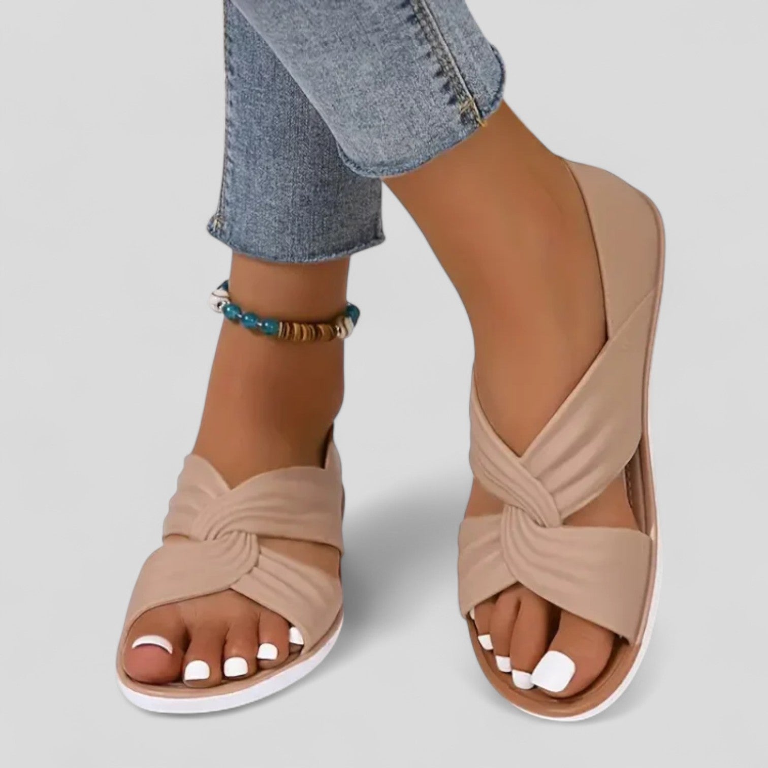 Anna™ | Supportive Cross-Strap Sandals