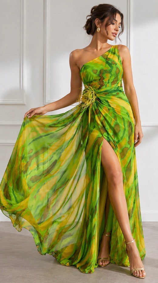 Ivy & Grace™ | Vibrant Draped Dress