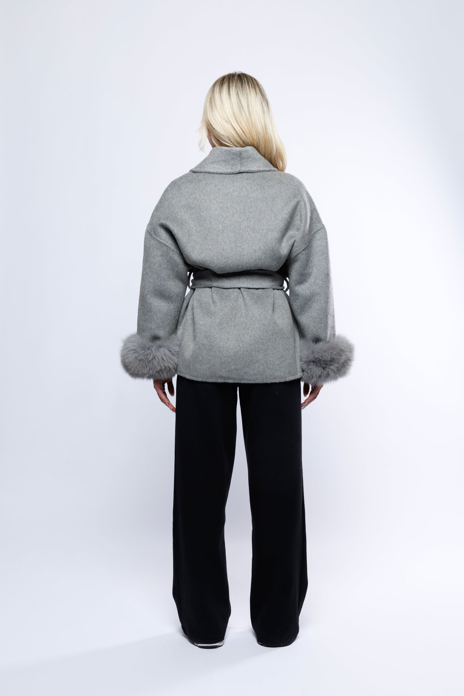 Chelsea™ | Detachable-Cuff Wool Coat