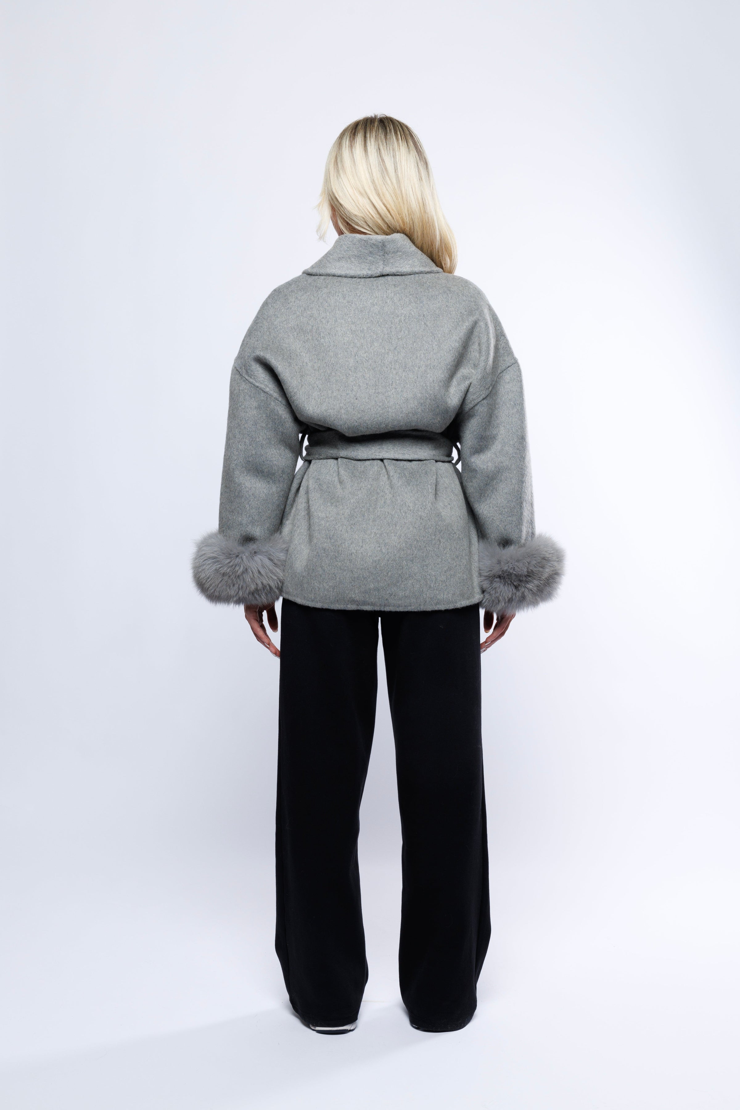 Chelsea™ | Detachable-Cuff Wool Coat