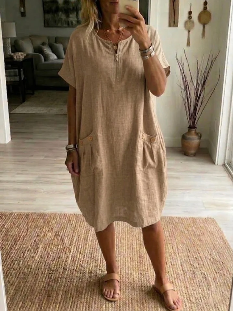 Tessa – Dress with Zipper