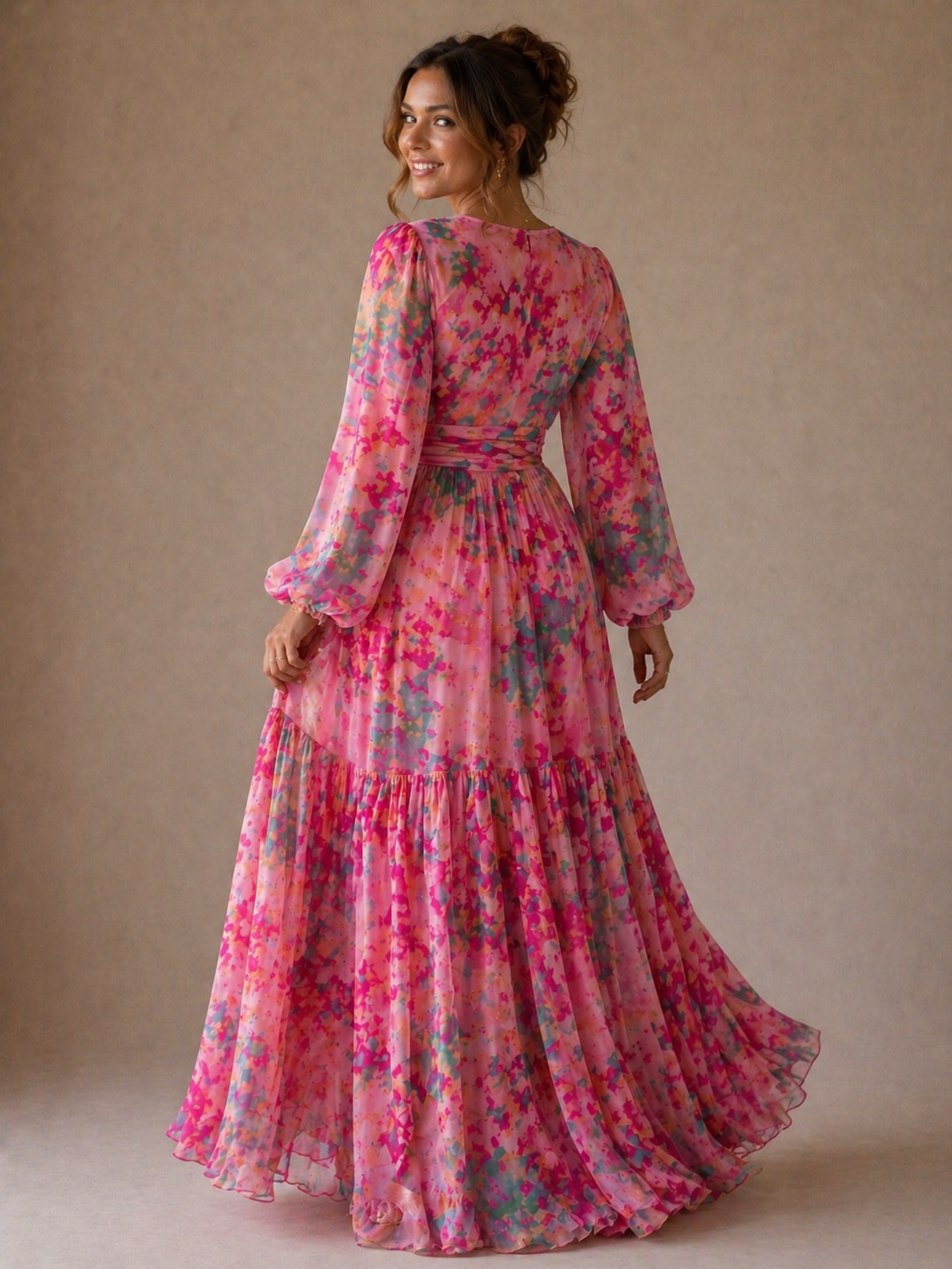 Ivy & Grace™ | Wrap Dress with Floral Print