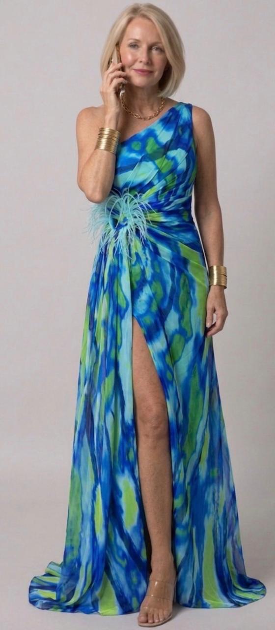 Ivy & Grace™ | Vibrant Draped Dress