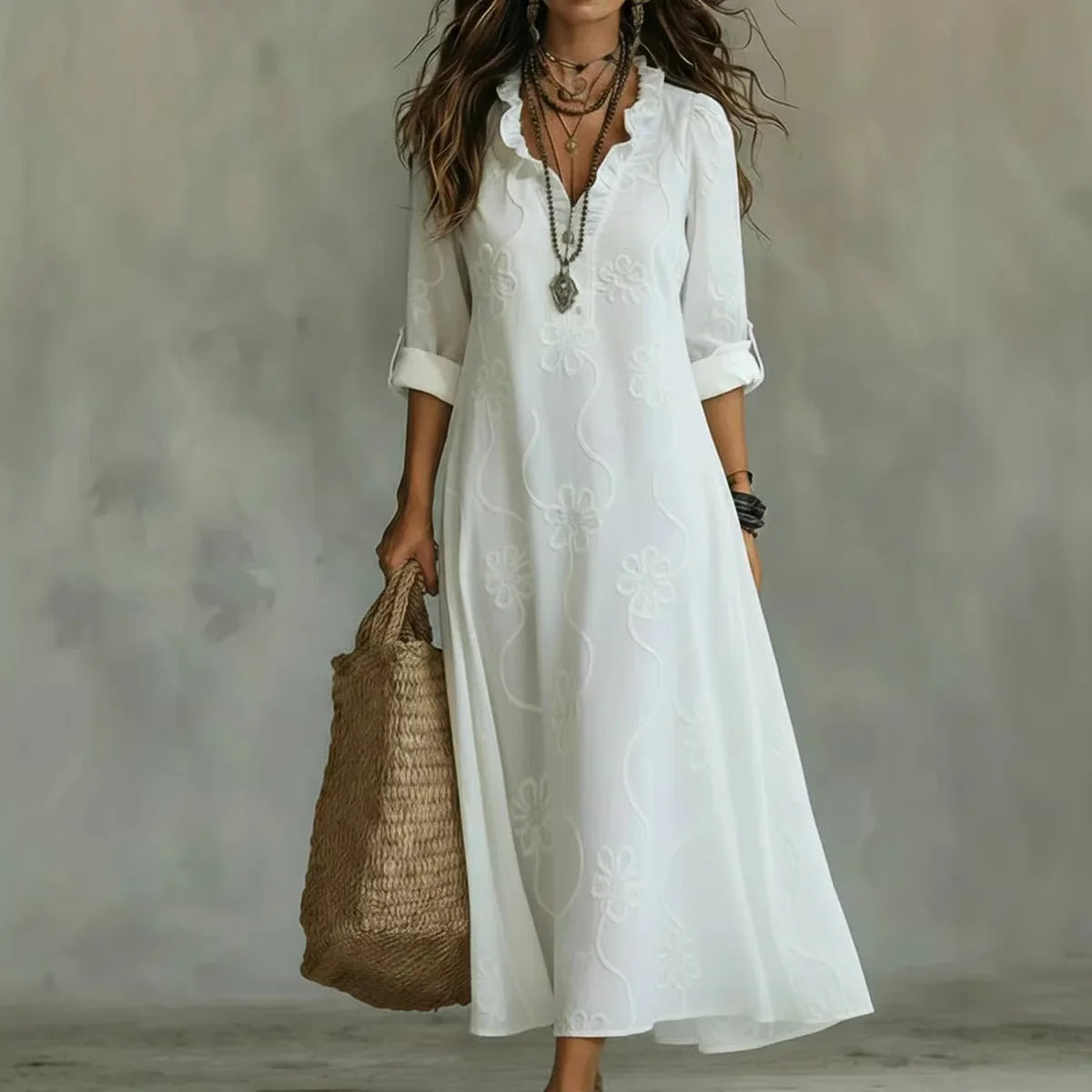 SIENNA™ | TUMMY CONCEALING FLORAL DRESS