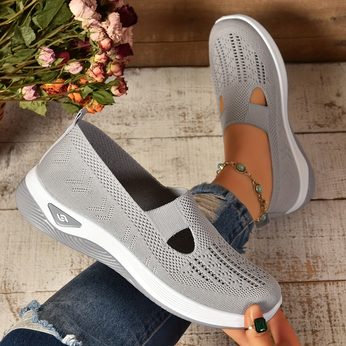 Carry™ | Cushioned Slip-On Walking Shoes