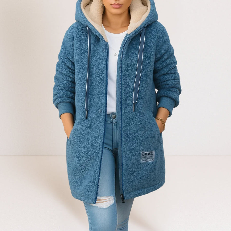 Phoebe™ | Hooded Fleece Zip Jacket