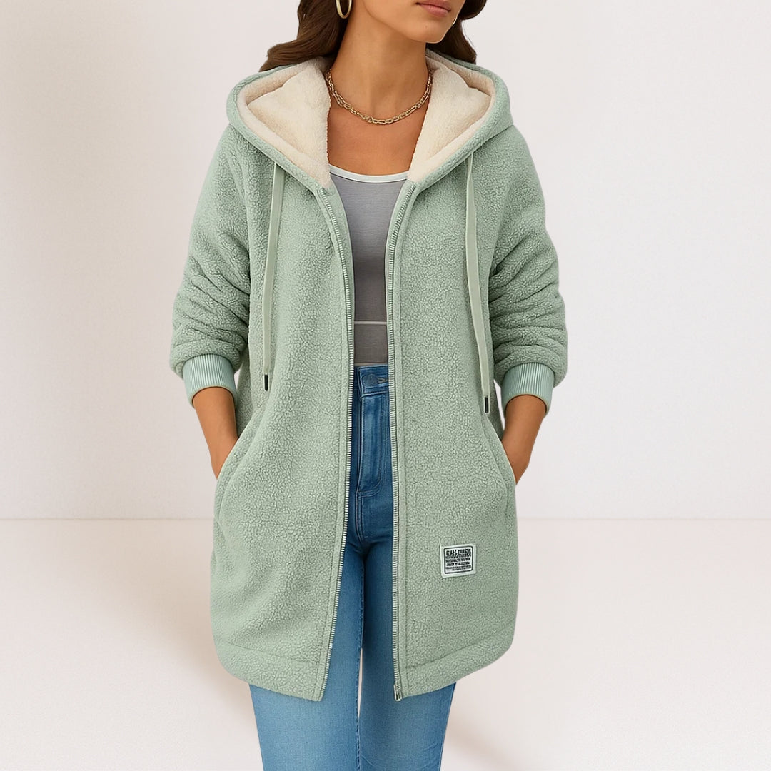 Phoebe™ | Hooded Fleece Zip Jacket