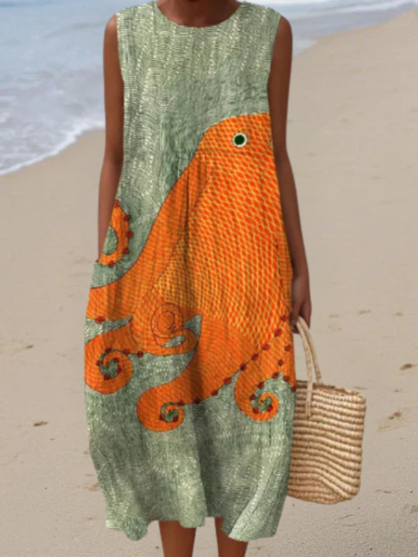 Bella™ Oceanic Midi Dress