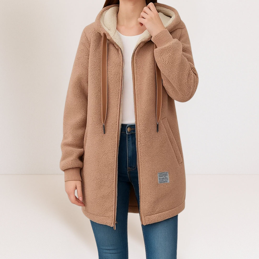 Phoebe™ | Hooded Fleece Zip Jacket