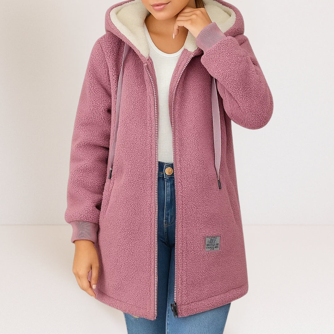 Phoebe™ | Hooded Fleece Zip Jacket