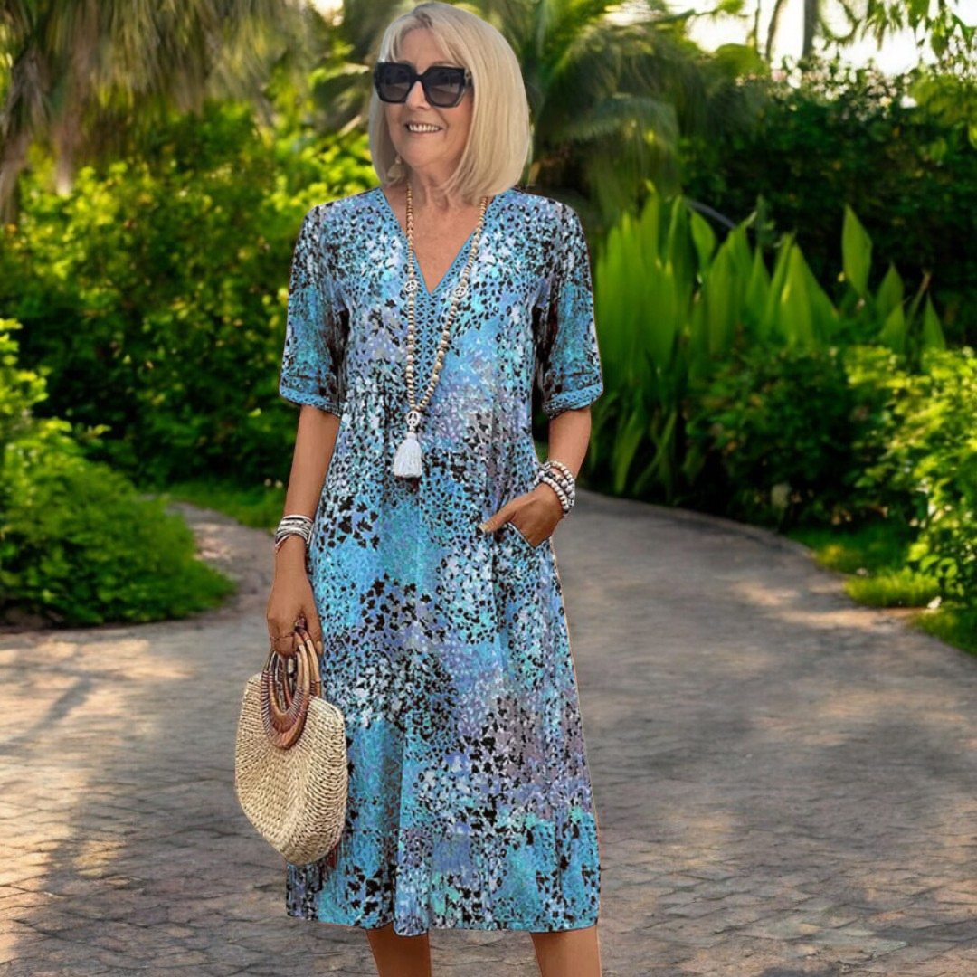 Iris | Lightweight Flowing Flattering Dress
