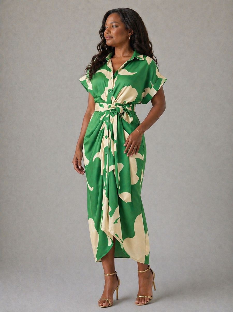 Ivy & Grace™| Elegant Casual Dress
