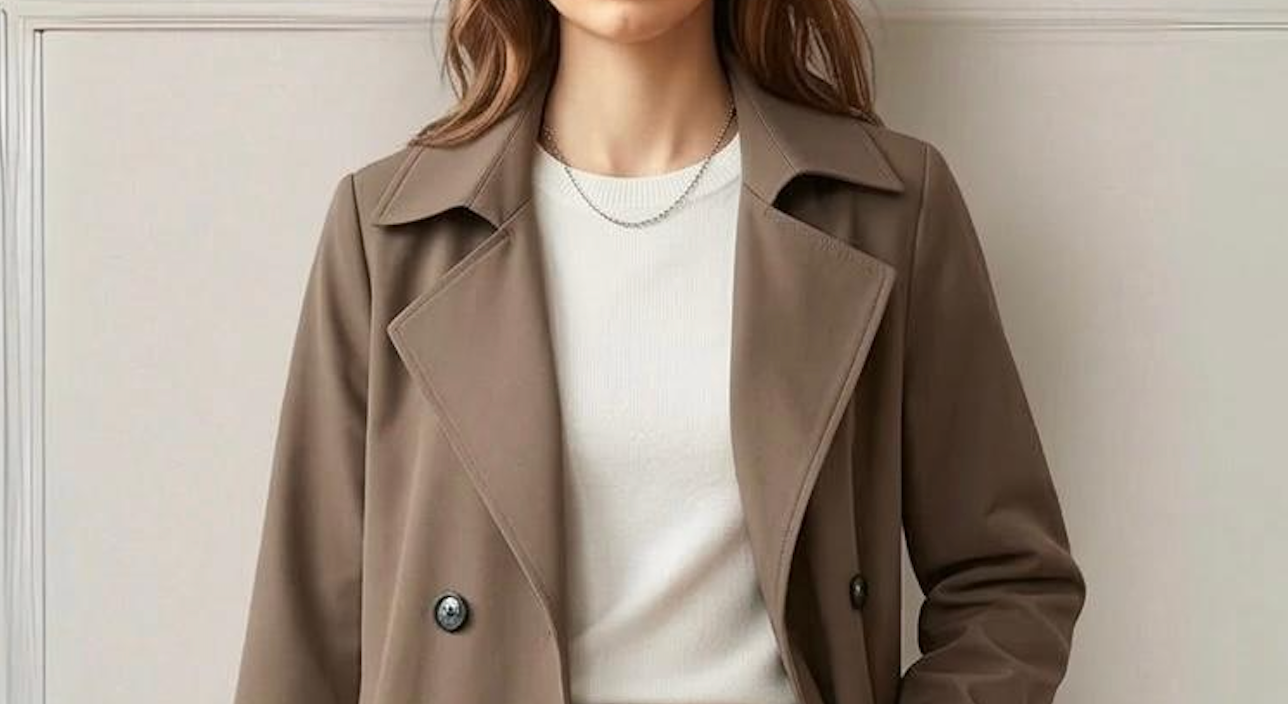 Kate™ | Sophisticated Trench Coat