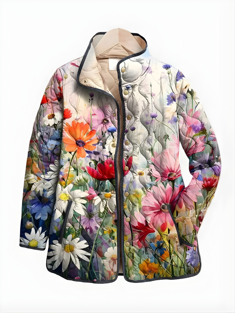 Carina™ | Floral Quilted Jacket