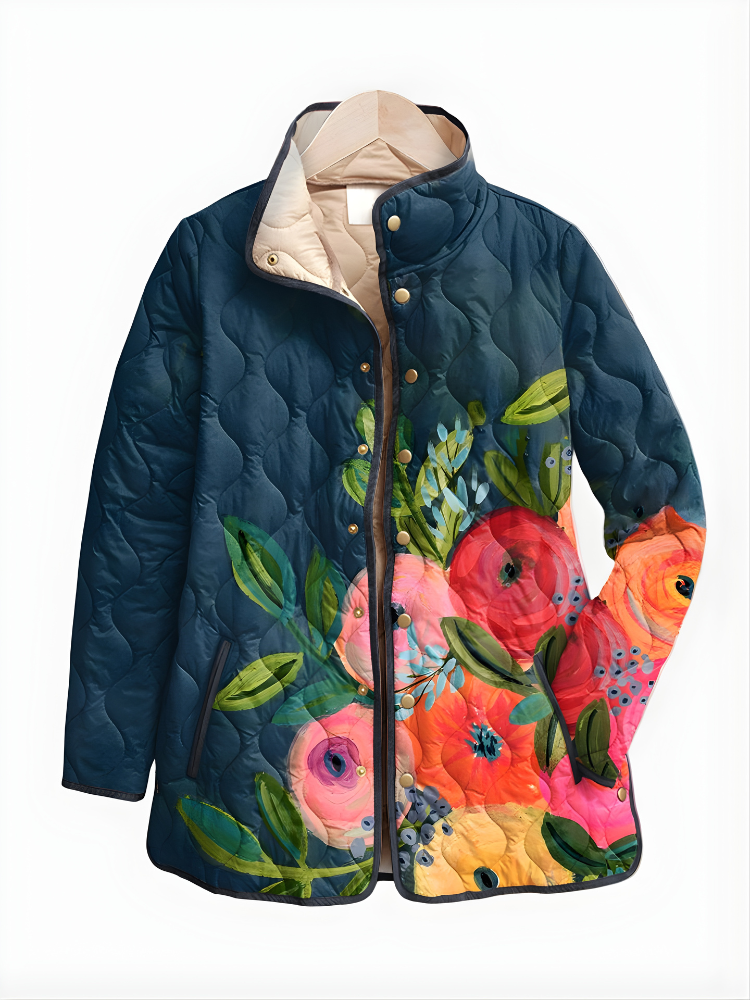 Carina™ | Floral Quilted Jacket