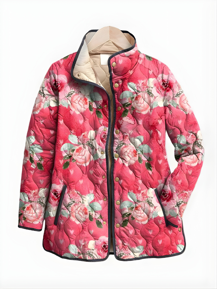 Carina™ | Floral Quilted Jacket
