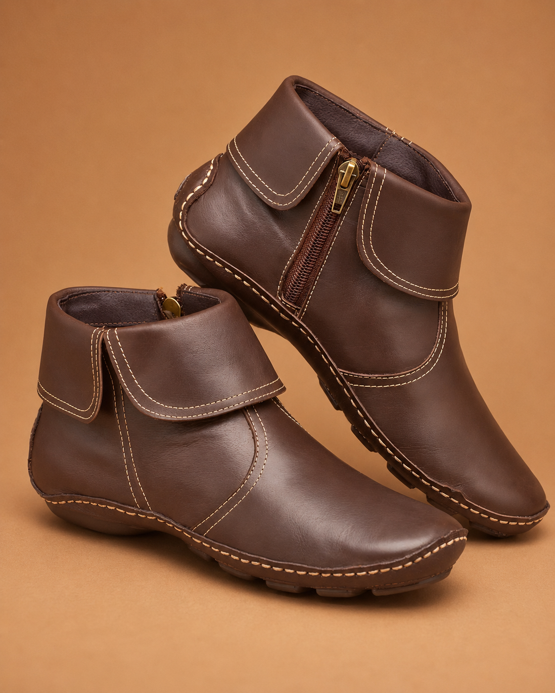Fallon™ | Waterproof Leather Orthopaedic Walking Boots