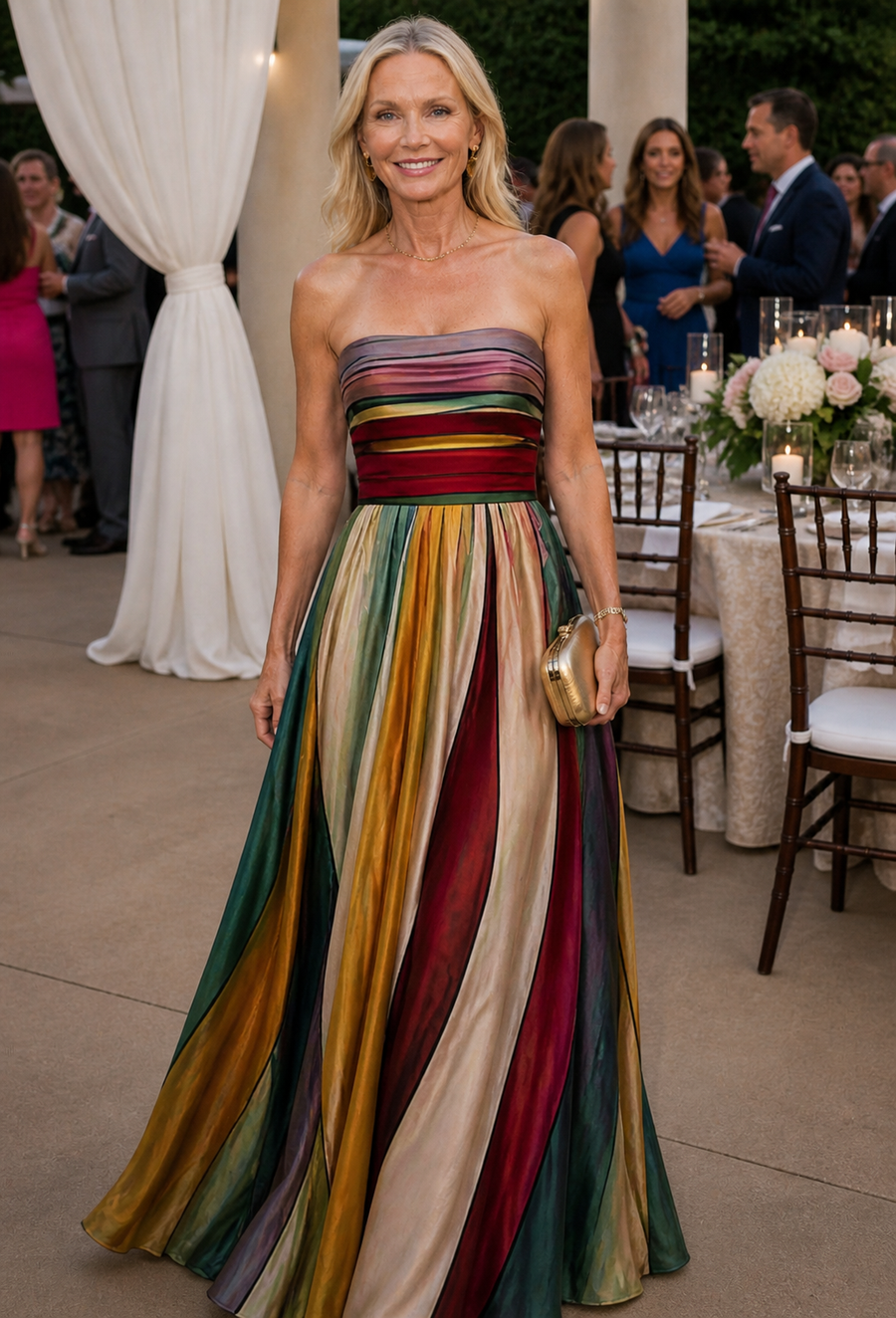 Ivy & Grace™ | Effortless Strapless A-Line Dress
