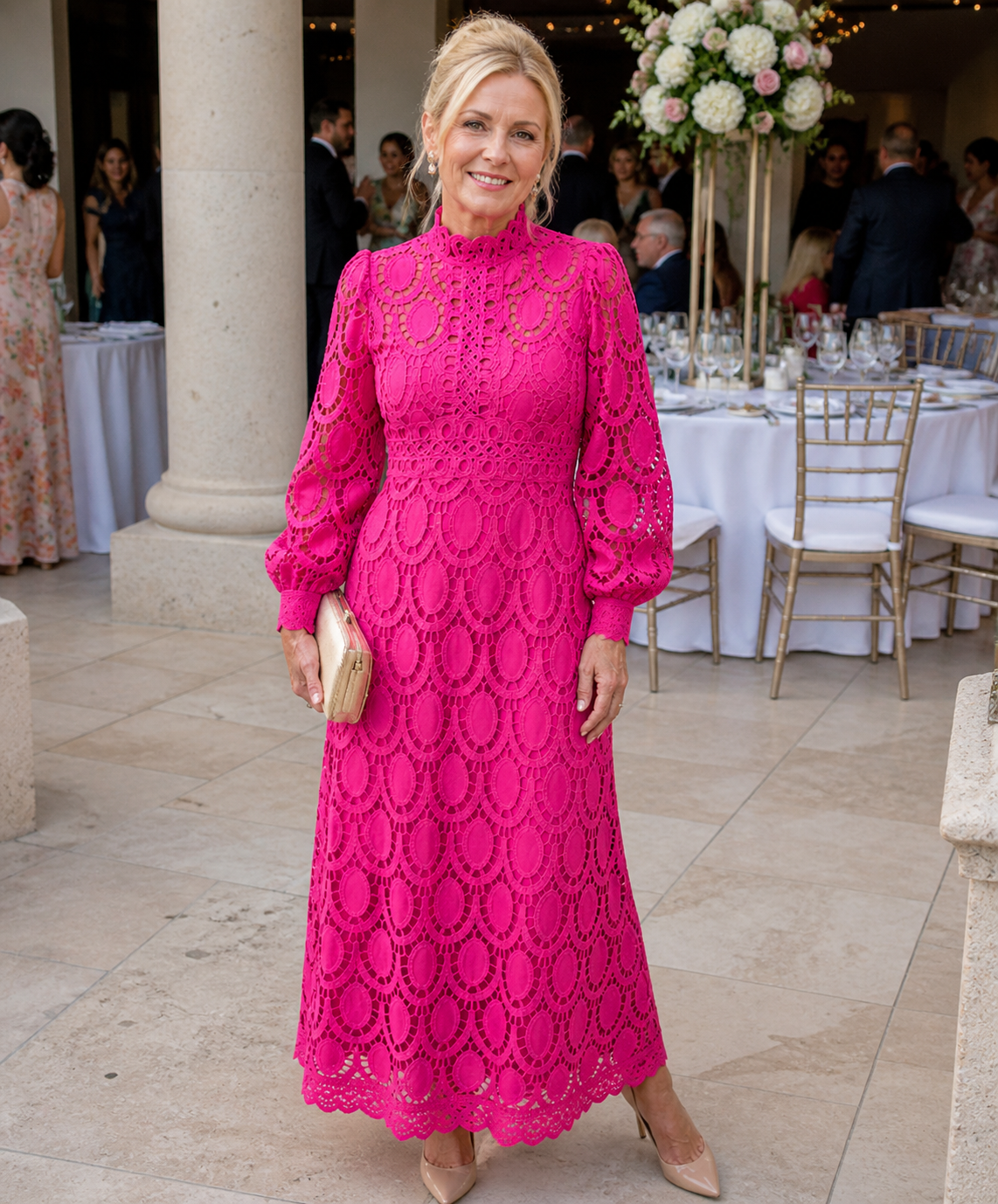 Ivy & Grace™ | Lace Midi Dress