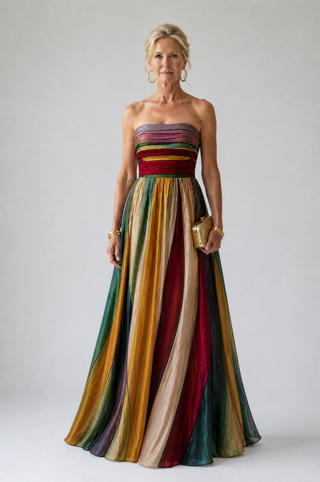 Ivy & Grace™ | Effortless Strapless A-Line Dress