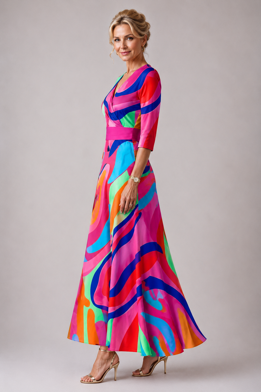 Ivy & Grace™ | Comfortable dress for every day with V-neck