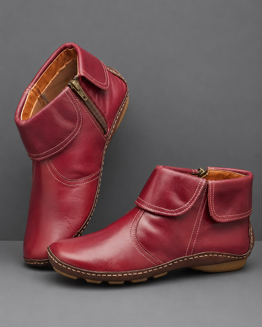 Fallon™ | Waterproof Leather Orthopaedic Walking Boots