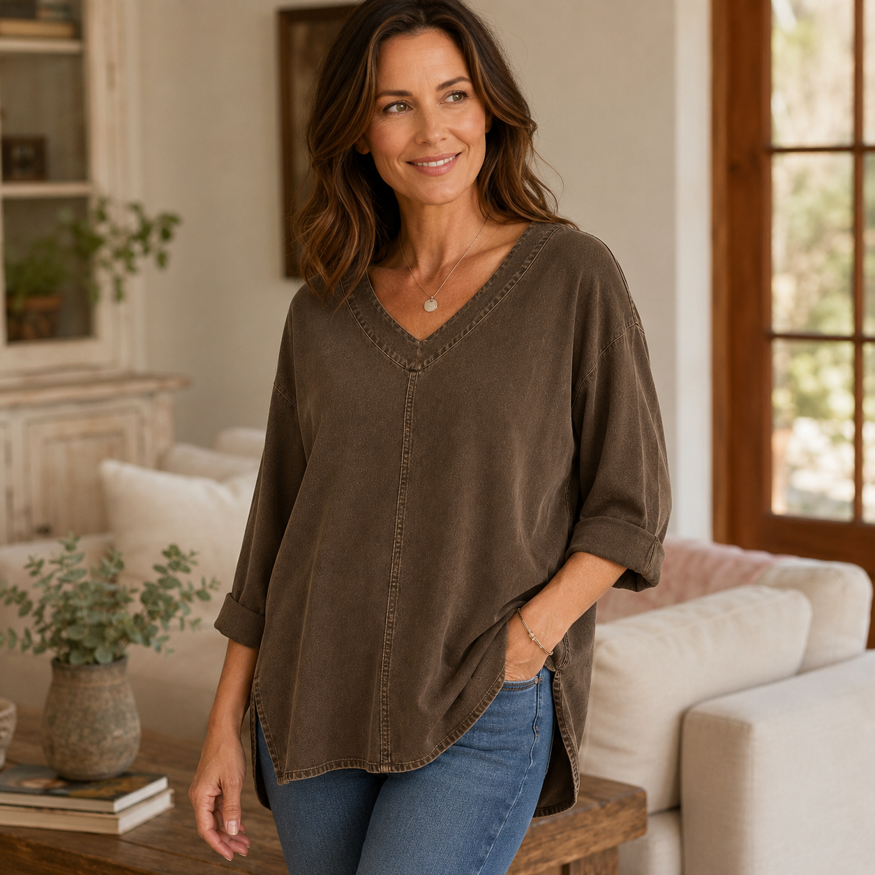 Jenelyn™ | Timeless Denim Shirt