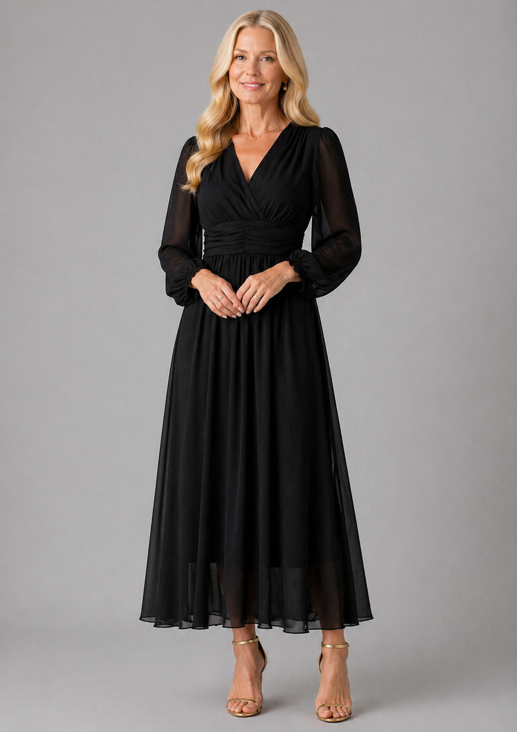 Ivy & Grace™ | Elegant Wrap Dress