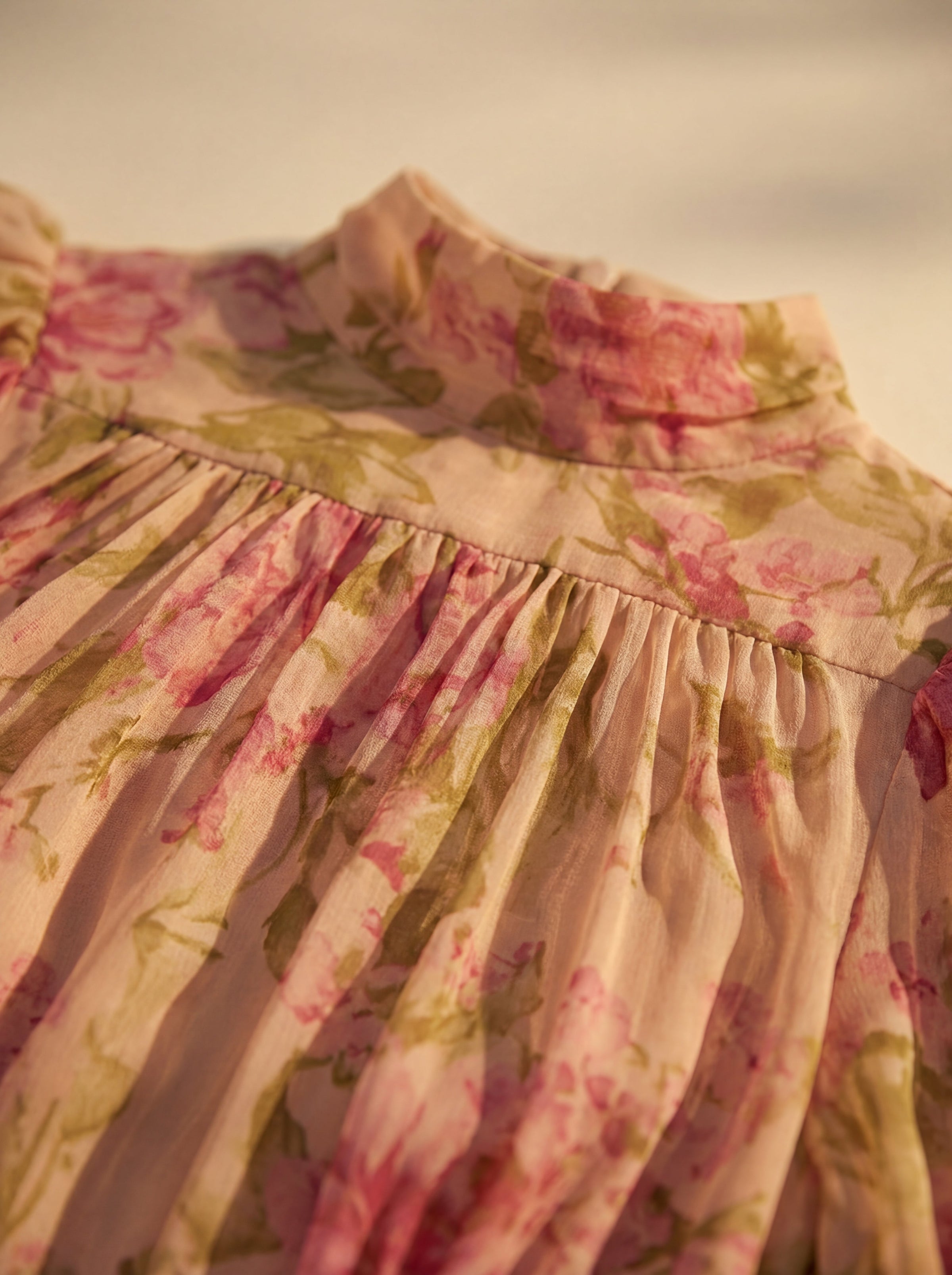 Rosario | Floral Chiffon Maxi Dress