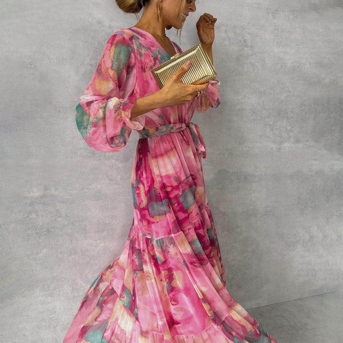 Ivy & Grace™ | Wrap Dress with Floral Print