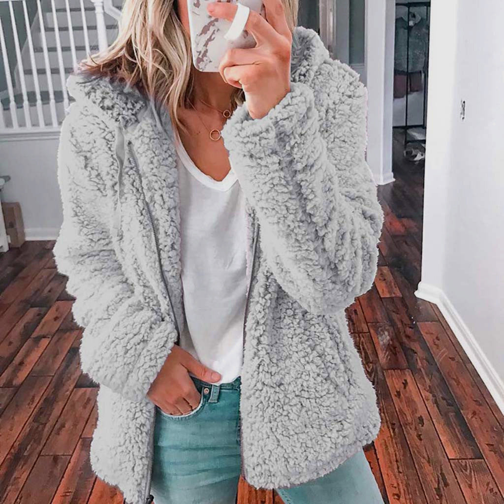 Raina™ | Hooded Sherpa Coat