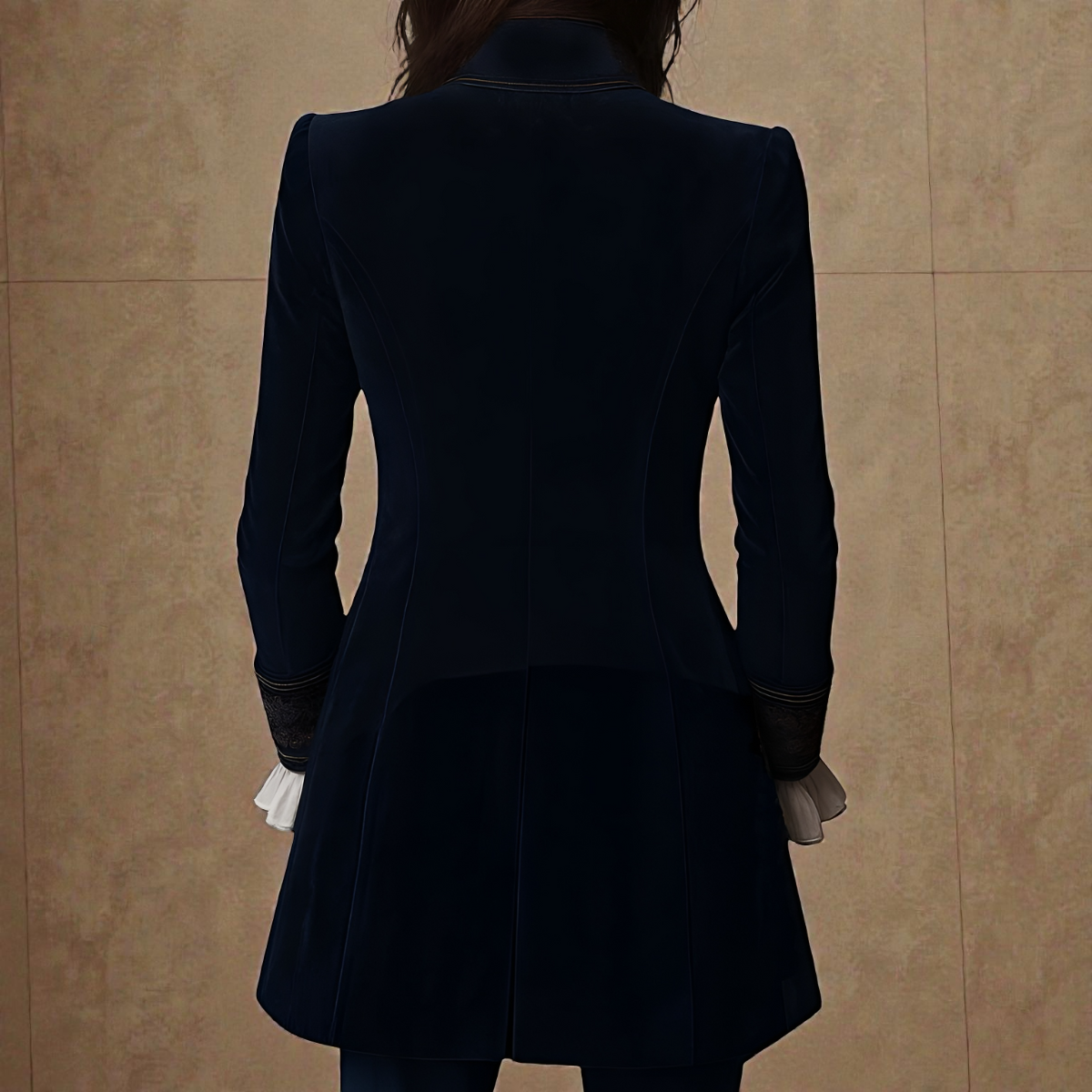 Elena™ | Velvet Statement Blazer