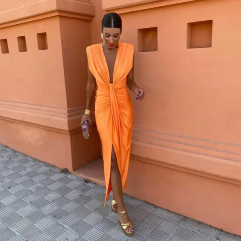 Ivy & Grace™ | Elegant Pleated Dress
