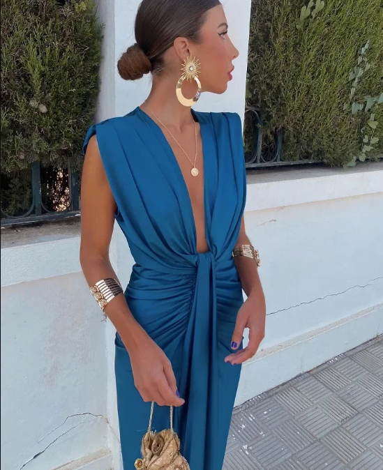Ivy & Grace™ | Elegant Pleated Dress