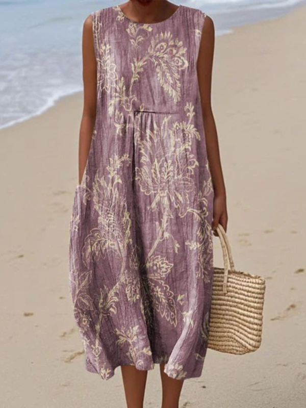 Caroline™ Floral Midi Dress