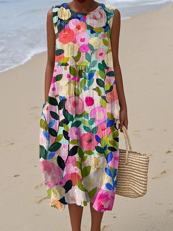 Paisley™ Floral Midi Dress